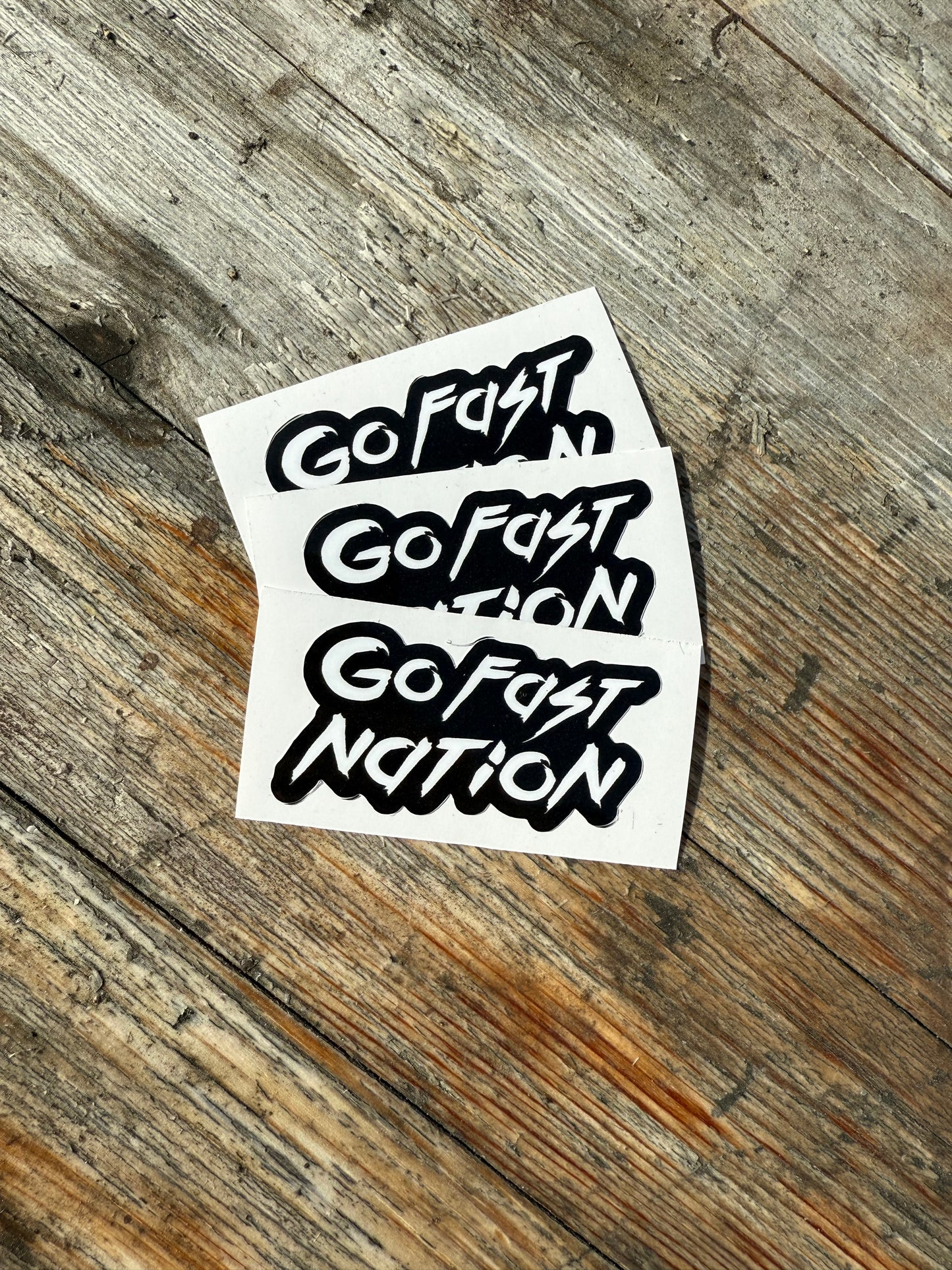 GoFast Nation Stickers