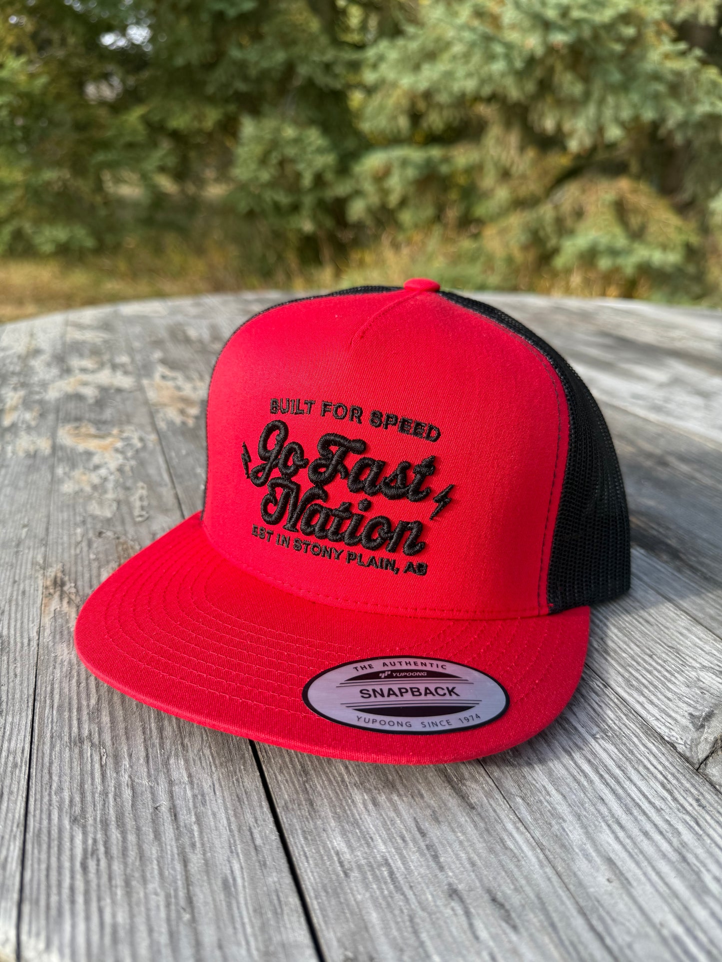 Built For Speed Flat Bill SnapBack