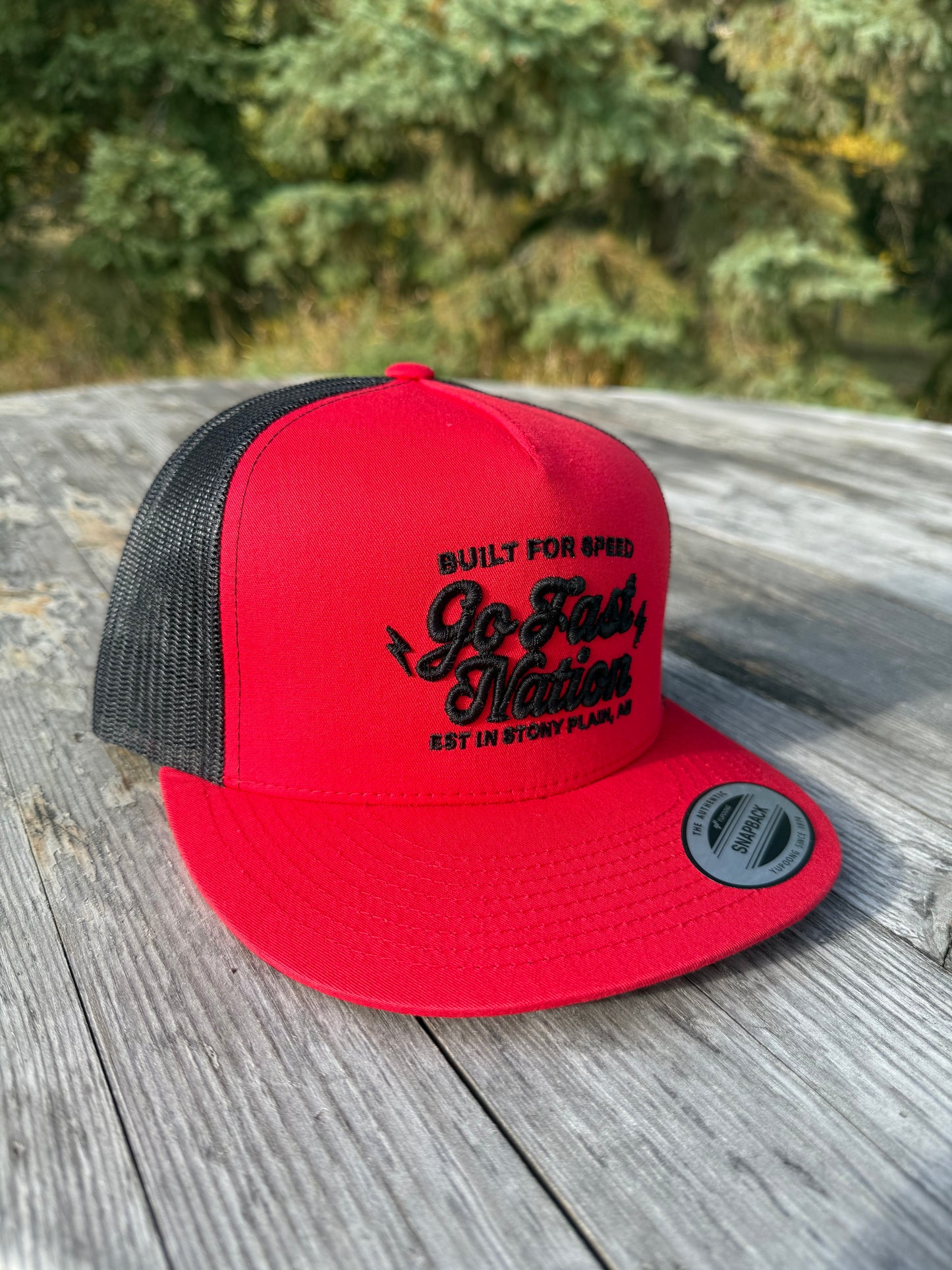 Built For Speed Flat Bill SnapBack
