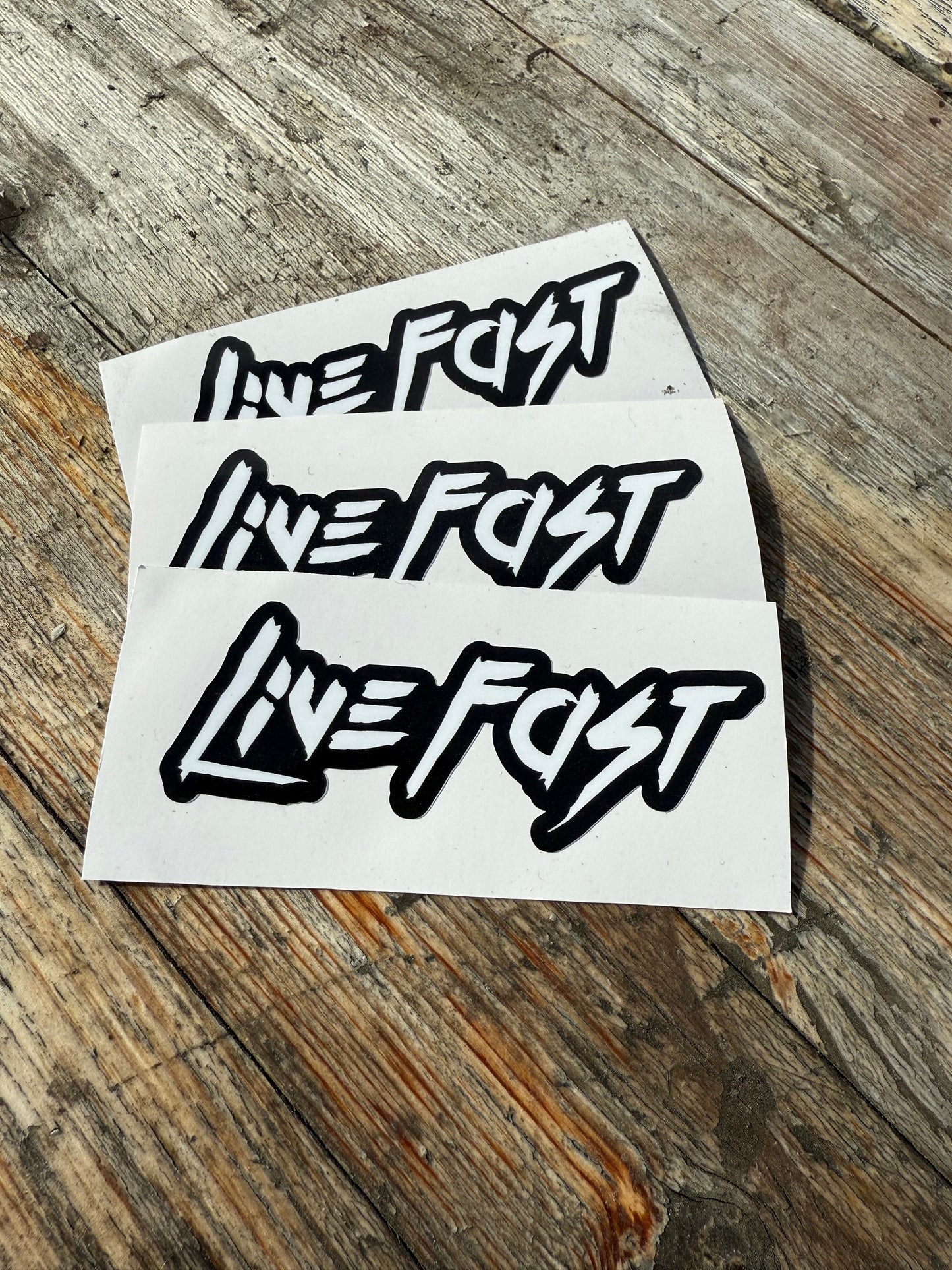 Live Fast Sticker