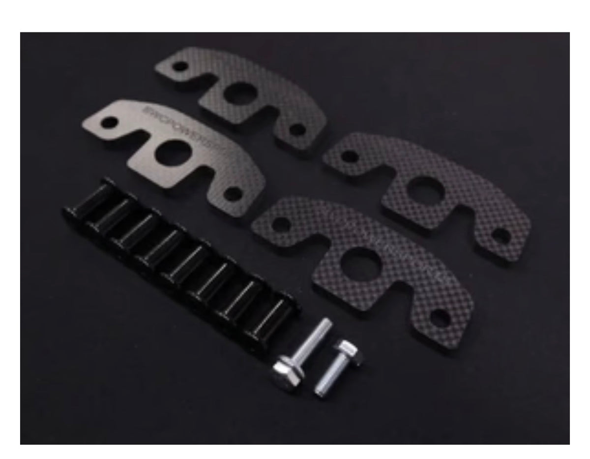 BWC INFINITY POLARIS GRIPPER SKI SAVER / BRACE - CARBON FIBER