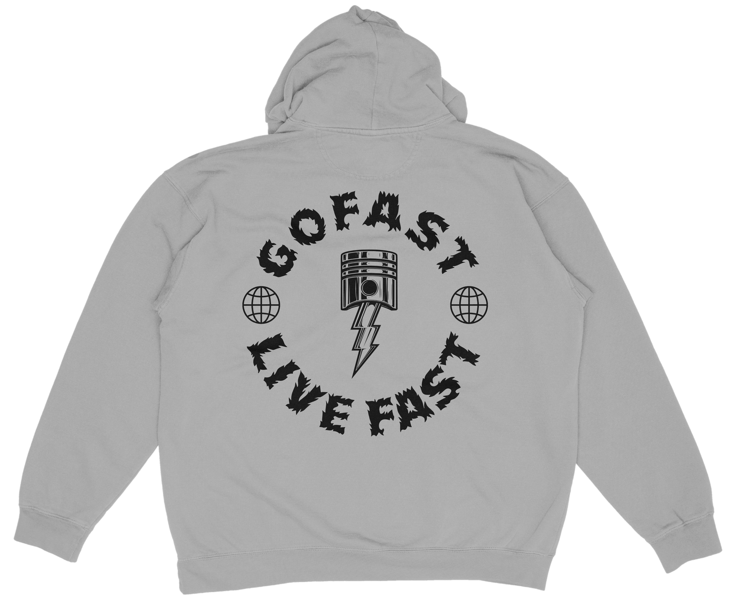 GoFast Live Fast Piston Hoodie