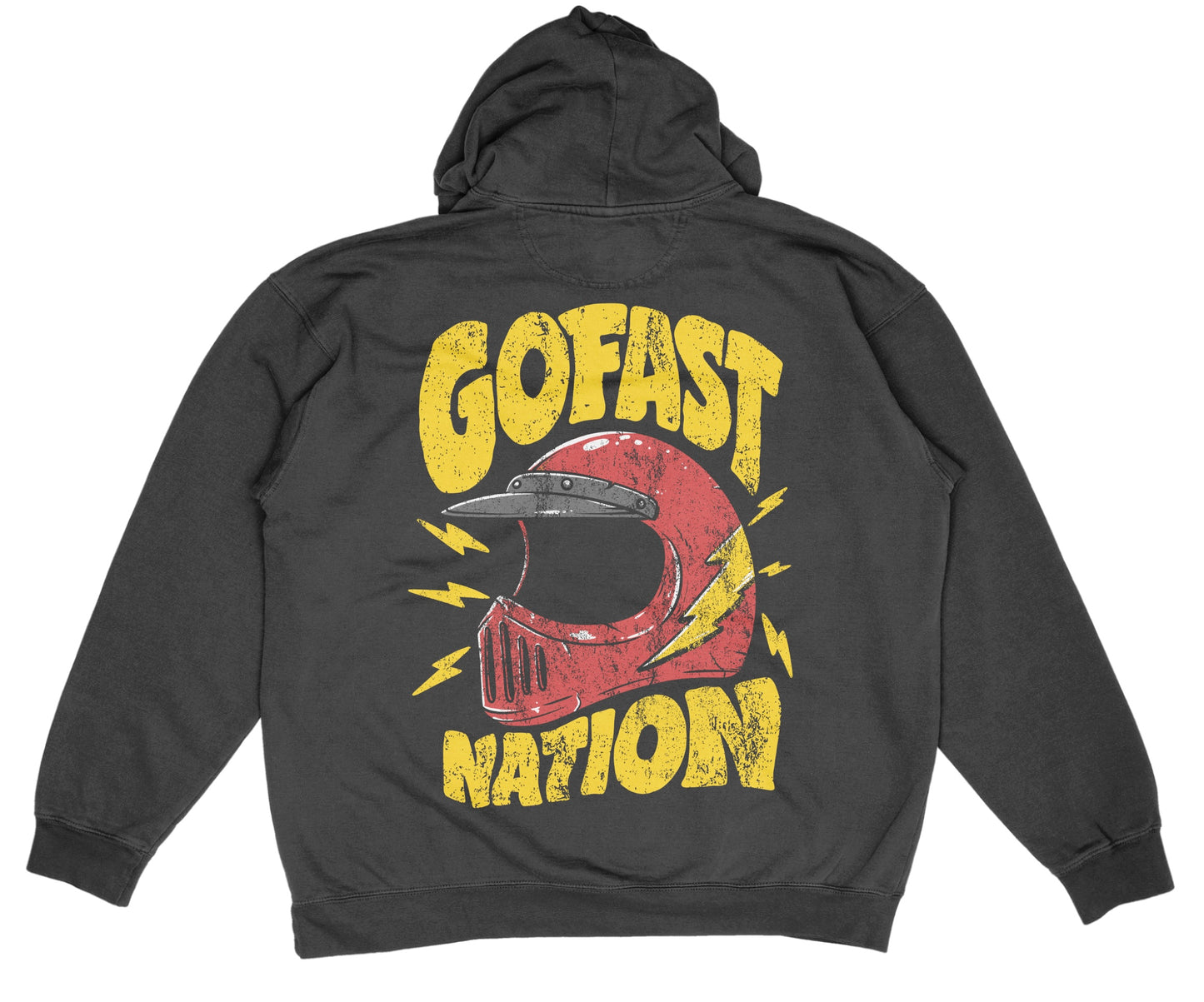 Vintage Helmet Hoodie