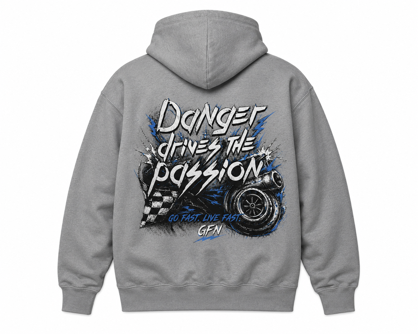 Danger Drives the Passion Hoodie