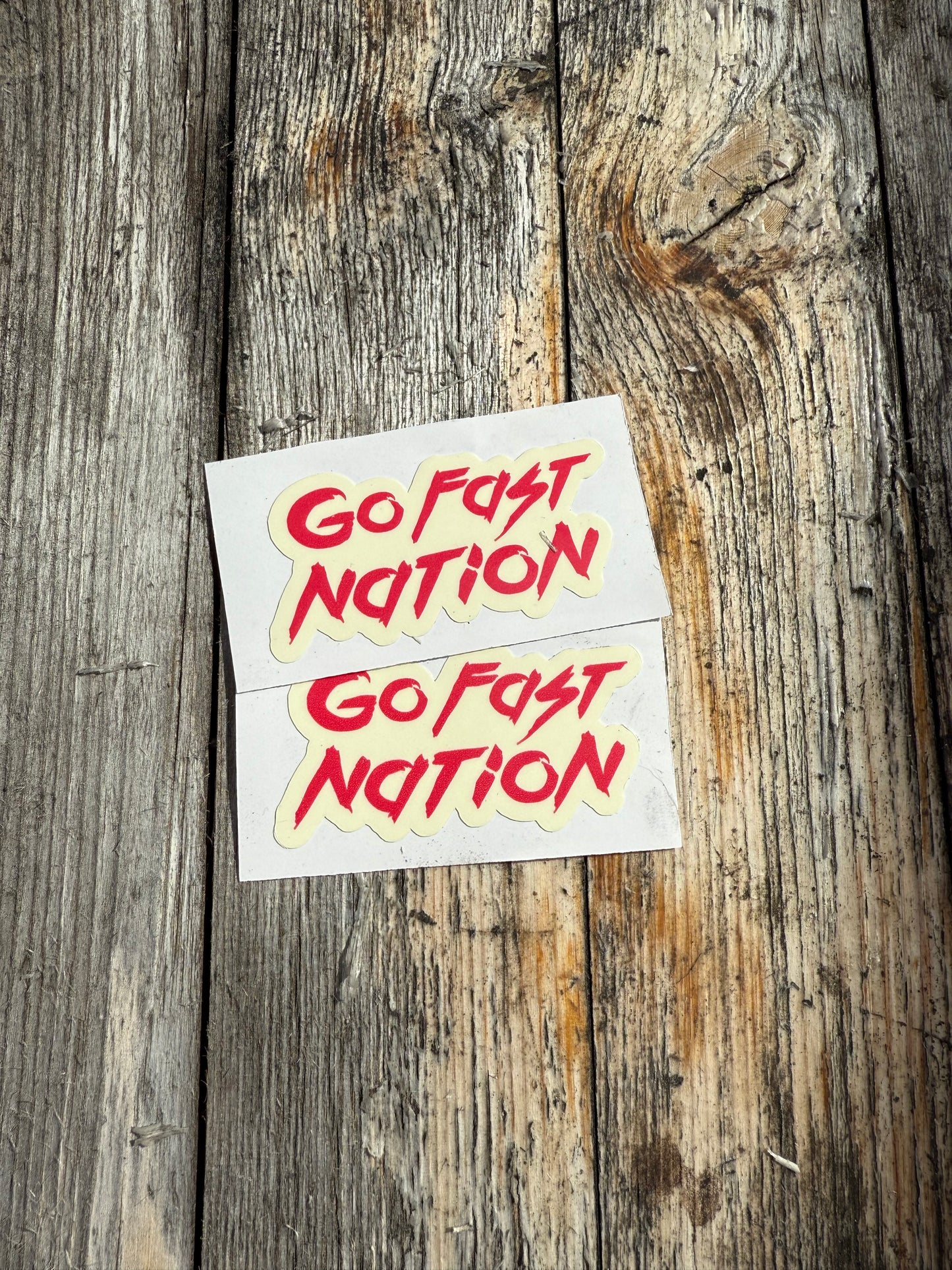 GoFast Nation Stickers