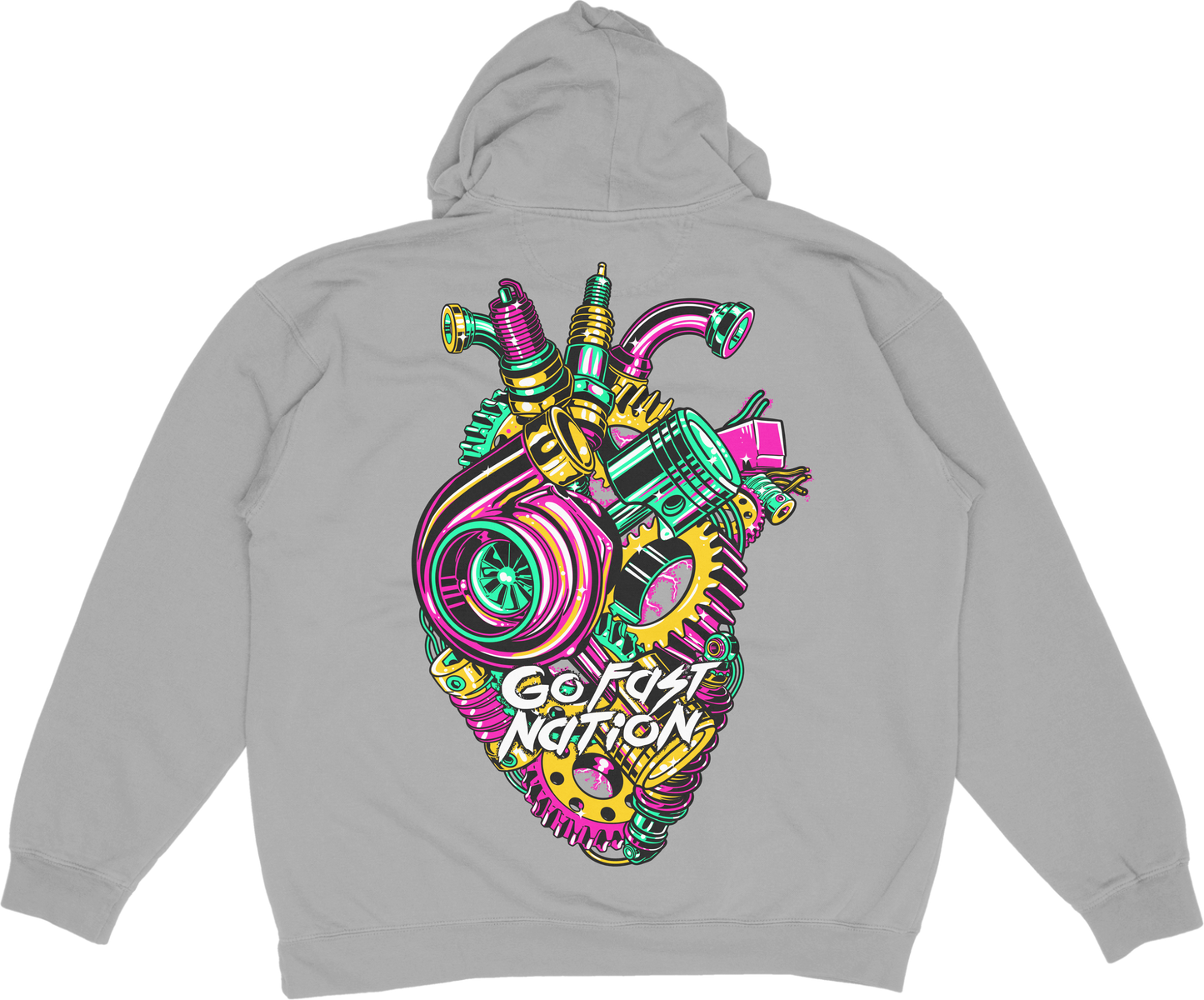 Youth Turbo Heart Hoodie
