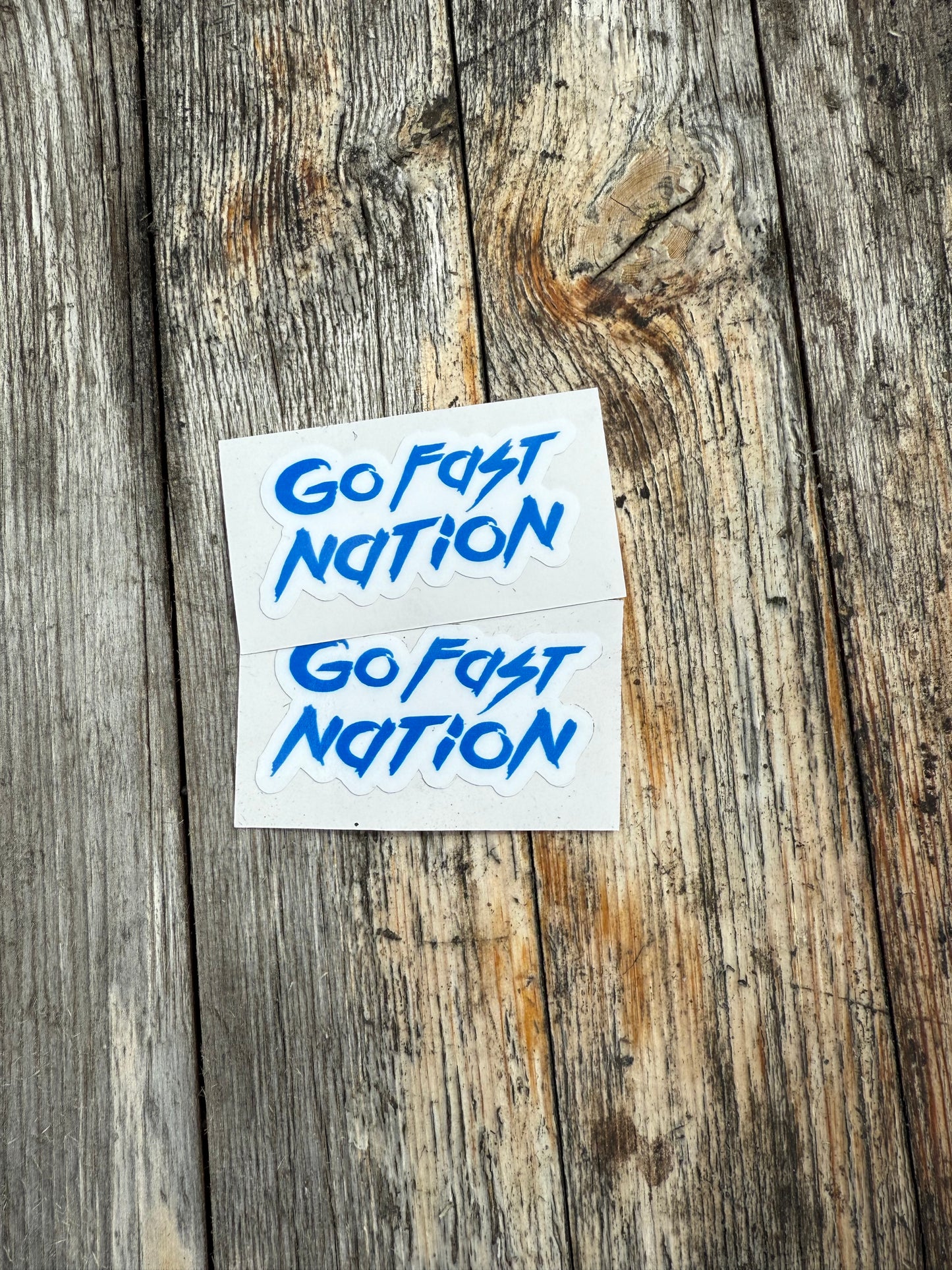 GoFast Nation Stickers