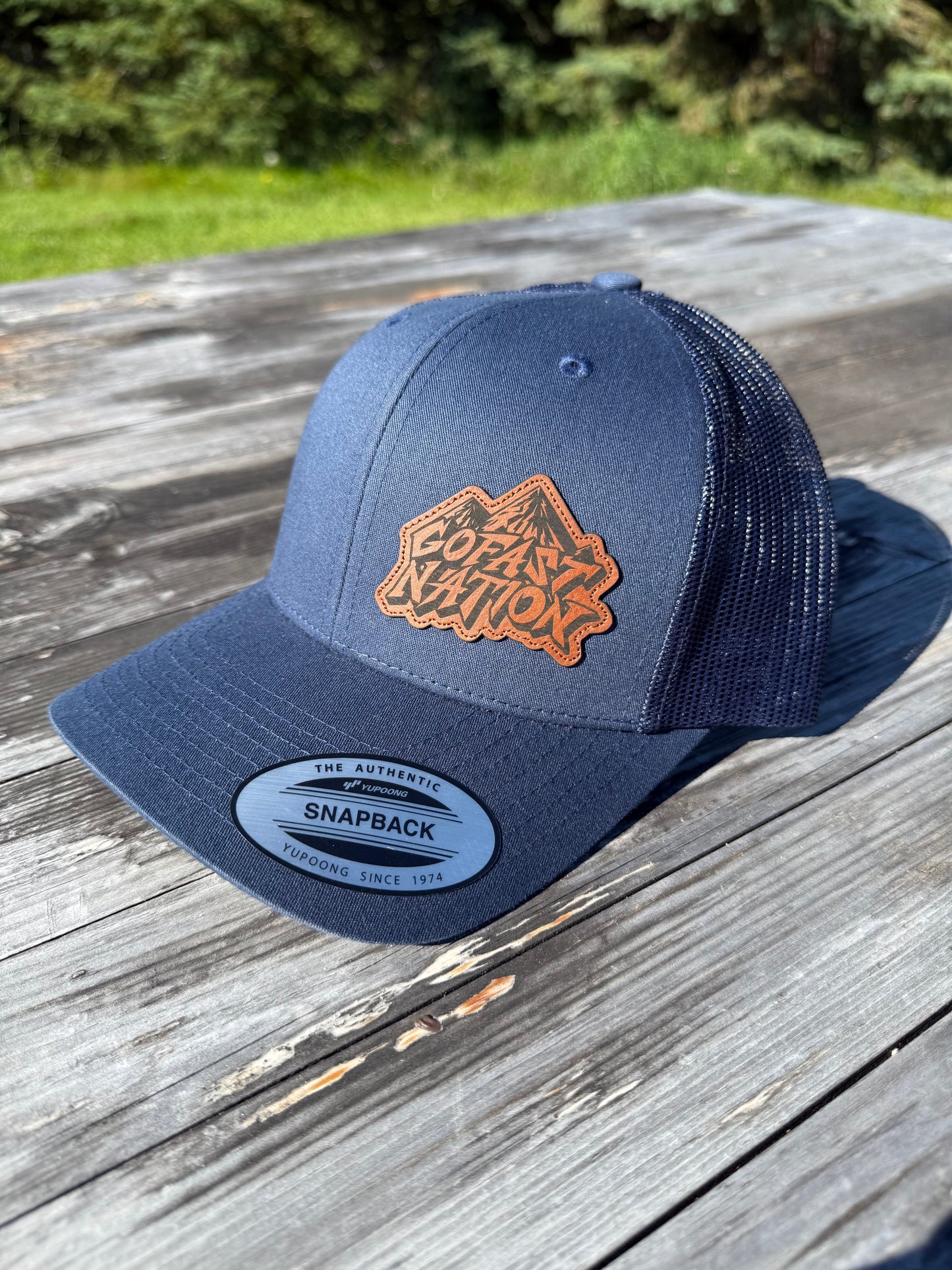 GoFast Nation Mountain Trucker Hats