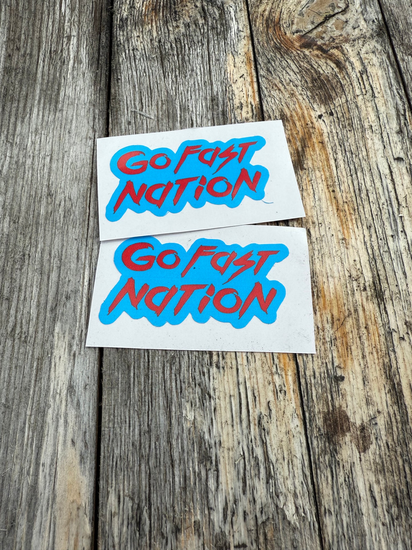 GoFast Nation Stickers