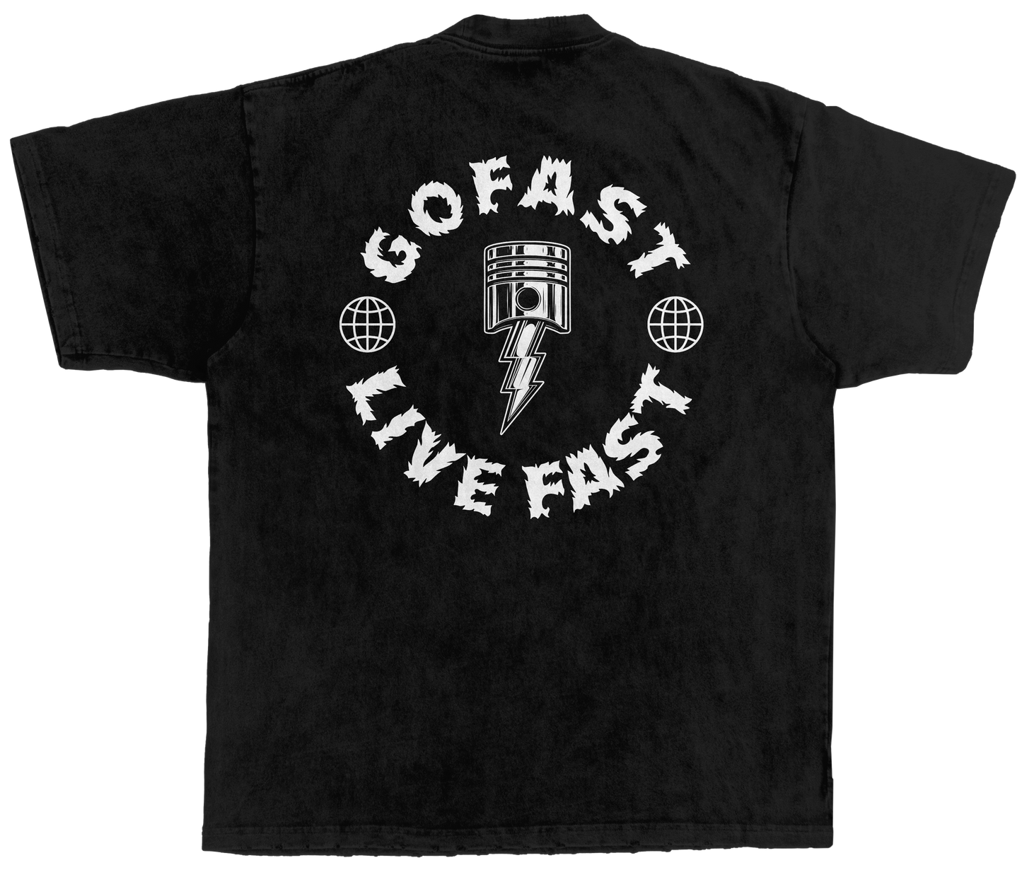 GoFast Live Fast Piston T-Shirt