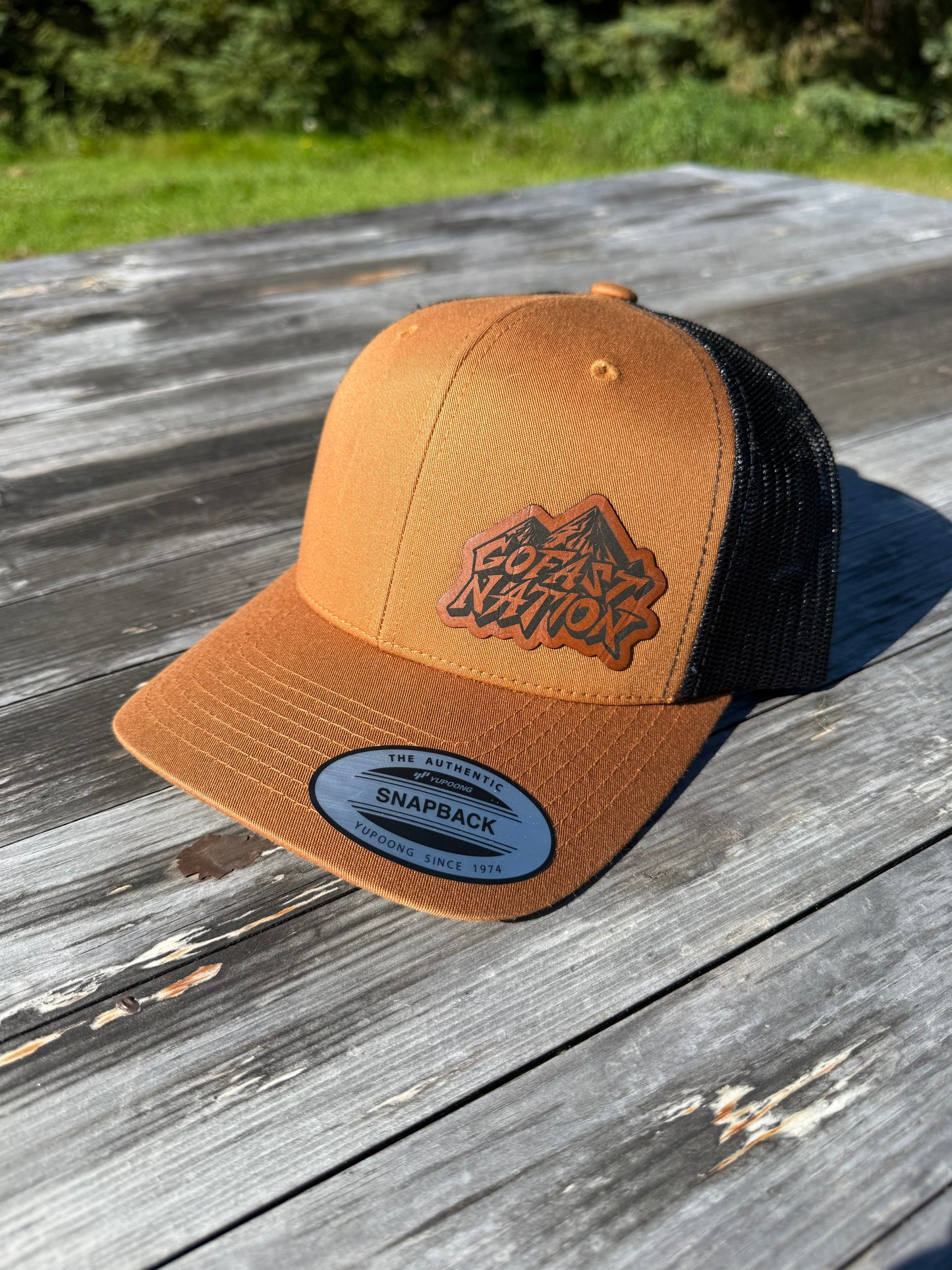 GoFast Nation Mountain Trucker Hats