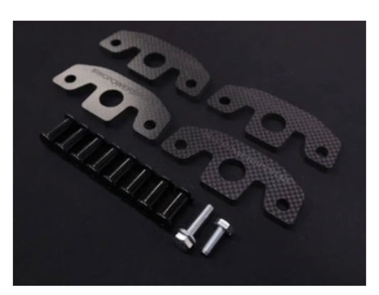 BWC INFINITY POLARIS GRIPPER SKI SAVER / BRACE - CARBON FIBER