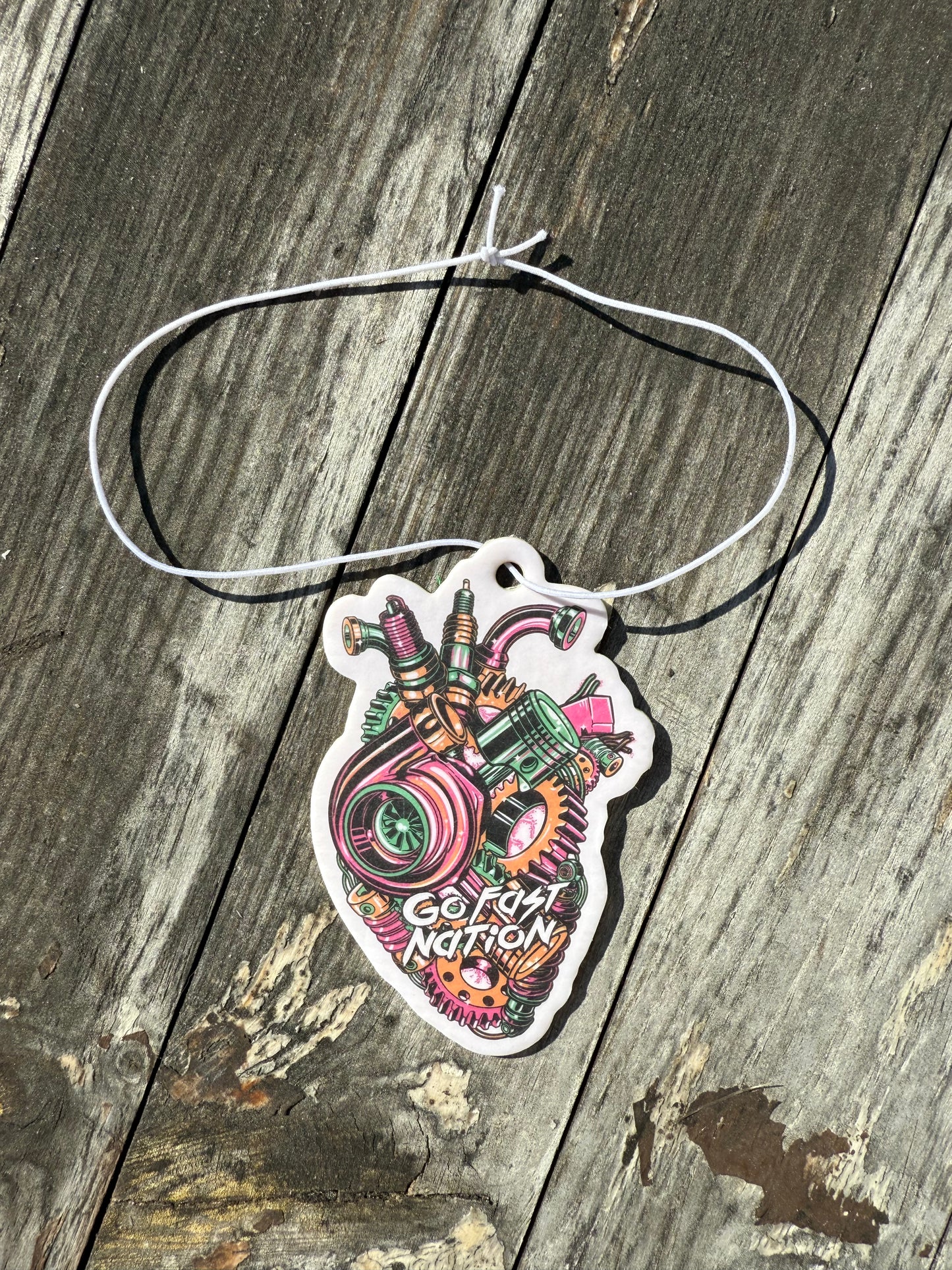 Turbo Heart Air Freshener ￼