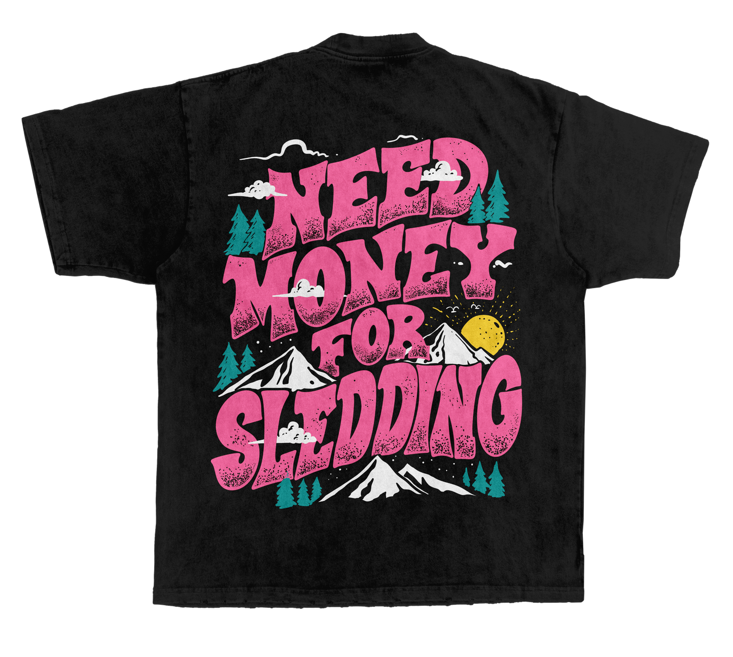 Need Money For Sledding T-Shirt