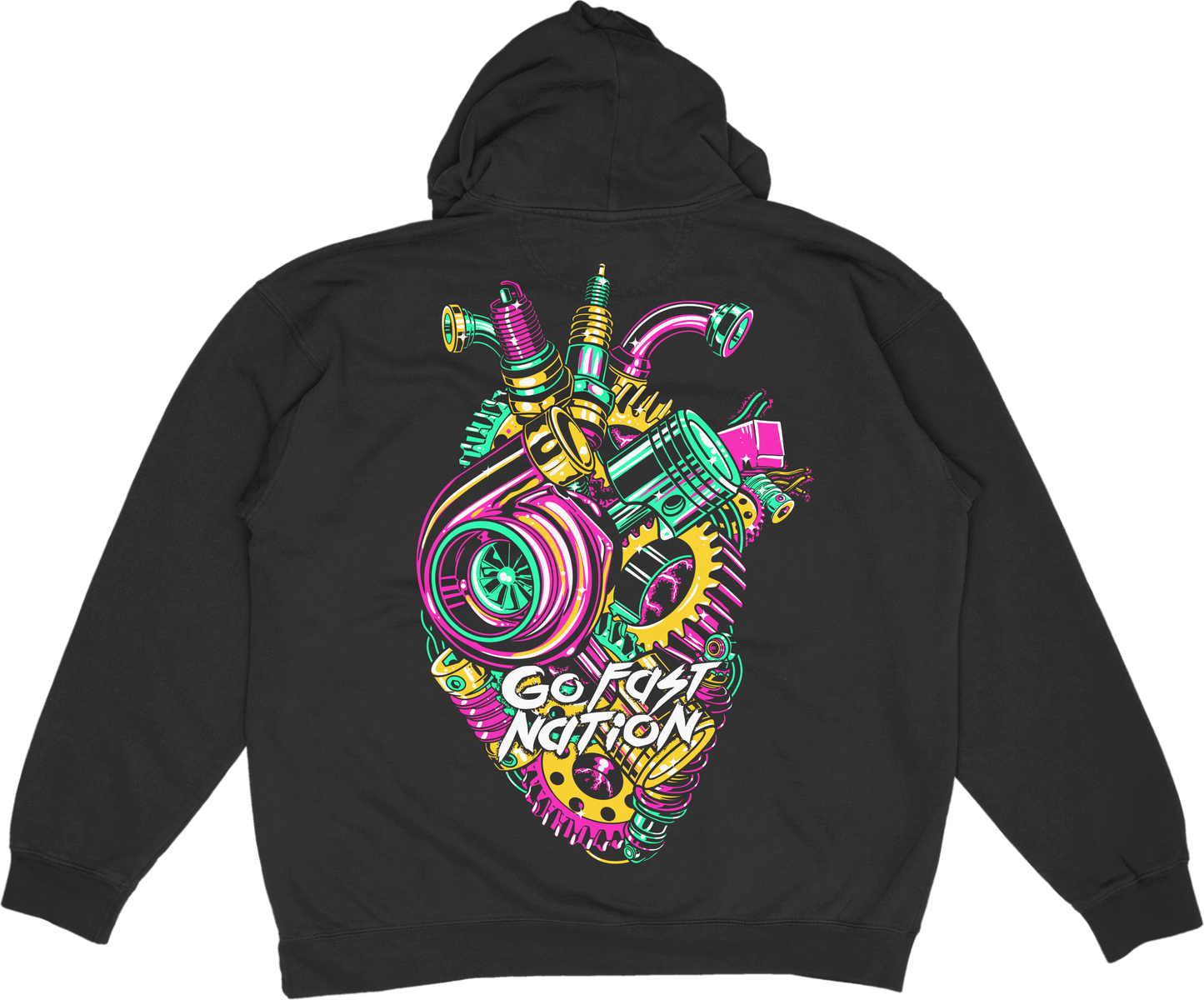 Youth Turbo Heart Hoodie